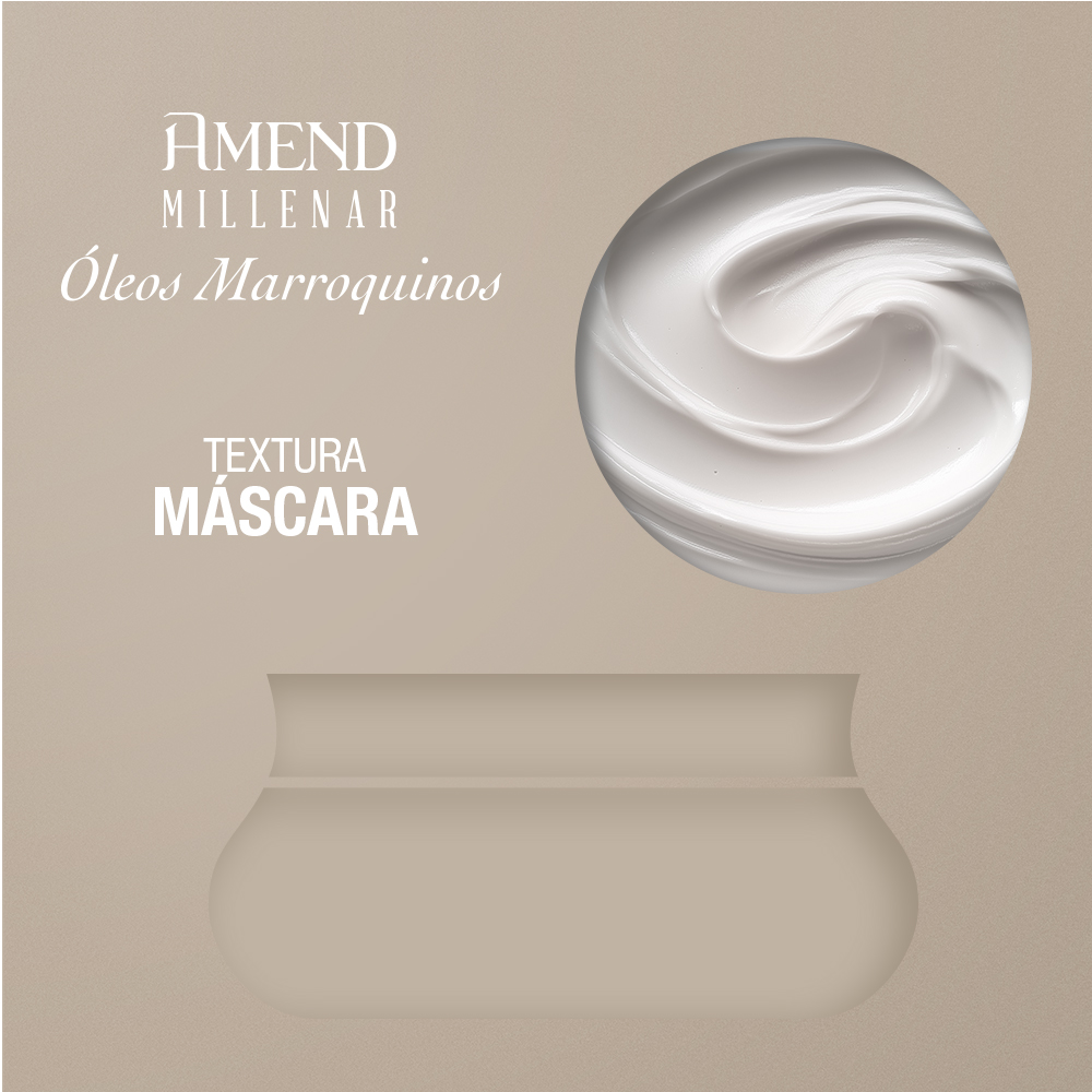 Hair Butter Máscara Amend Millenar Óleos Marroquinos 300g
